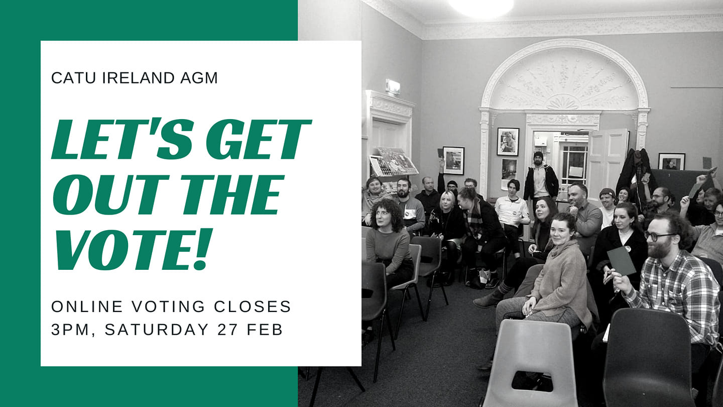 AGM 2021 Schedule and Get out to Vote!